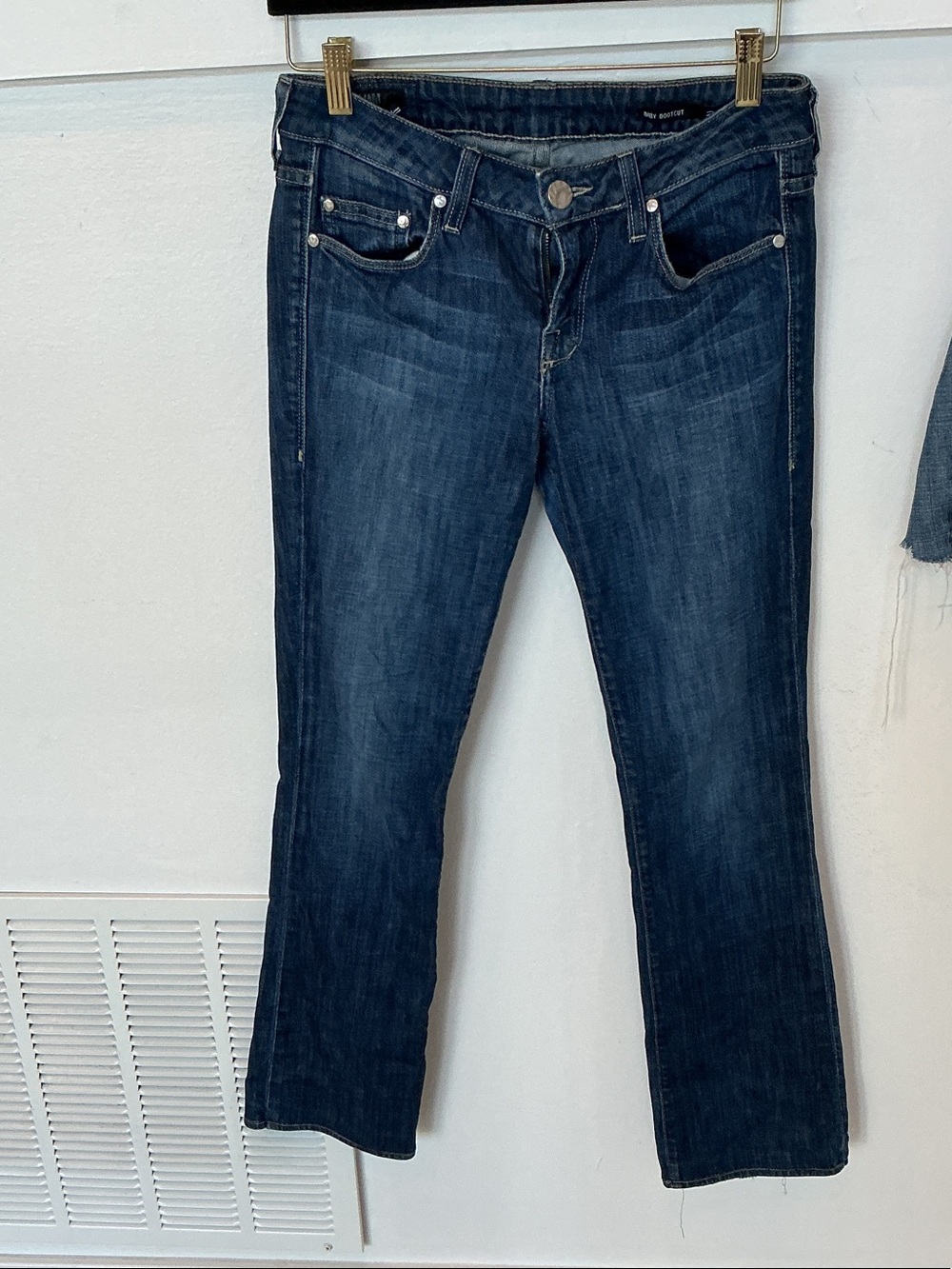 William Rast Dark Blue Boot Cut Jeans